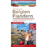 1 Cykelkarta Belgien Flanders